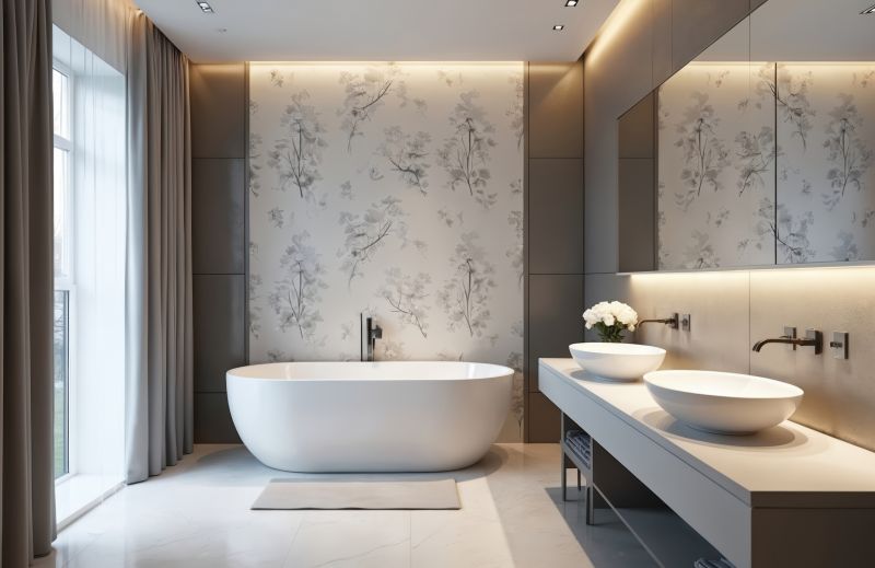 Luxury bathtub upgrade in a residential bathroom